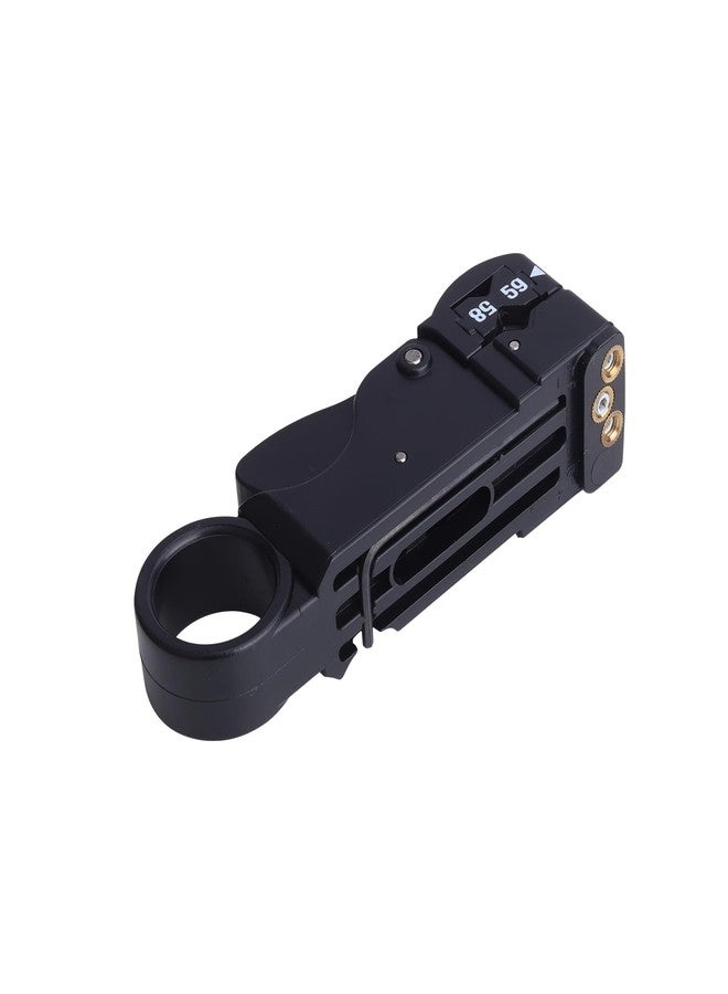 ام كي أداة قطع وتجريد الكابلات المحورية الدوارة MX، متوافقة مع كابلات RG-58 وRG-59 وRG-62 وRG-6-3. تتضمن المجموعة أدوات تجريد الكابلات المحورية، وأدوات تجريد الأسلاك، وأدوات تجعيد الكابلات المحورية. - Image 5